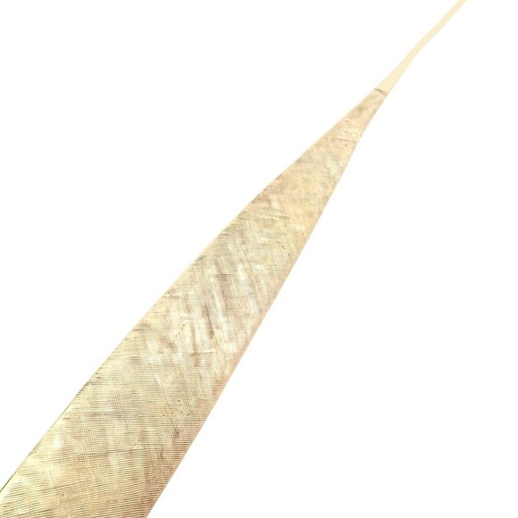 Rare! Vintage Authentic Cartier Dinh Van 18k Yellow Gold Long Quill Brooch Pin - Picture 7 of 12